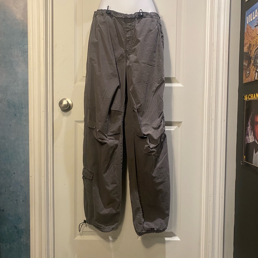 Gray Cargo Pants